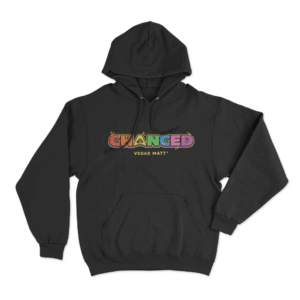 Chanced Rainbow Unisex Hoodie Black