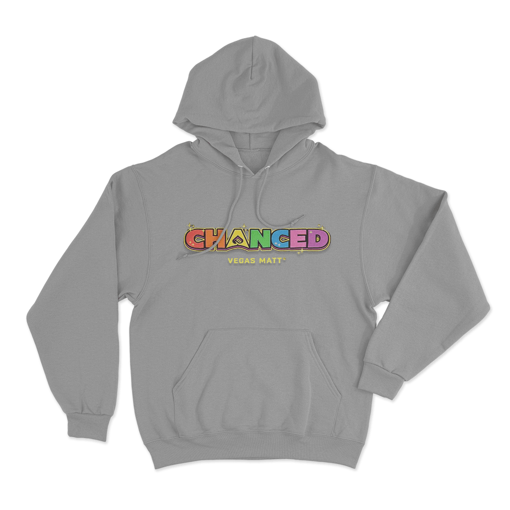 Chanced Rainbow Unisex Hoodie Grey Chanced Rainbow Unisex Hoodie Grey