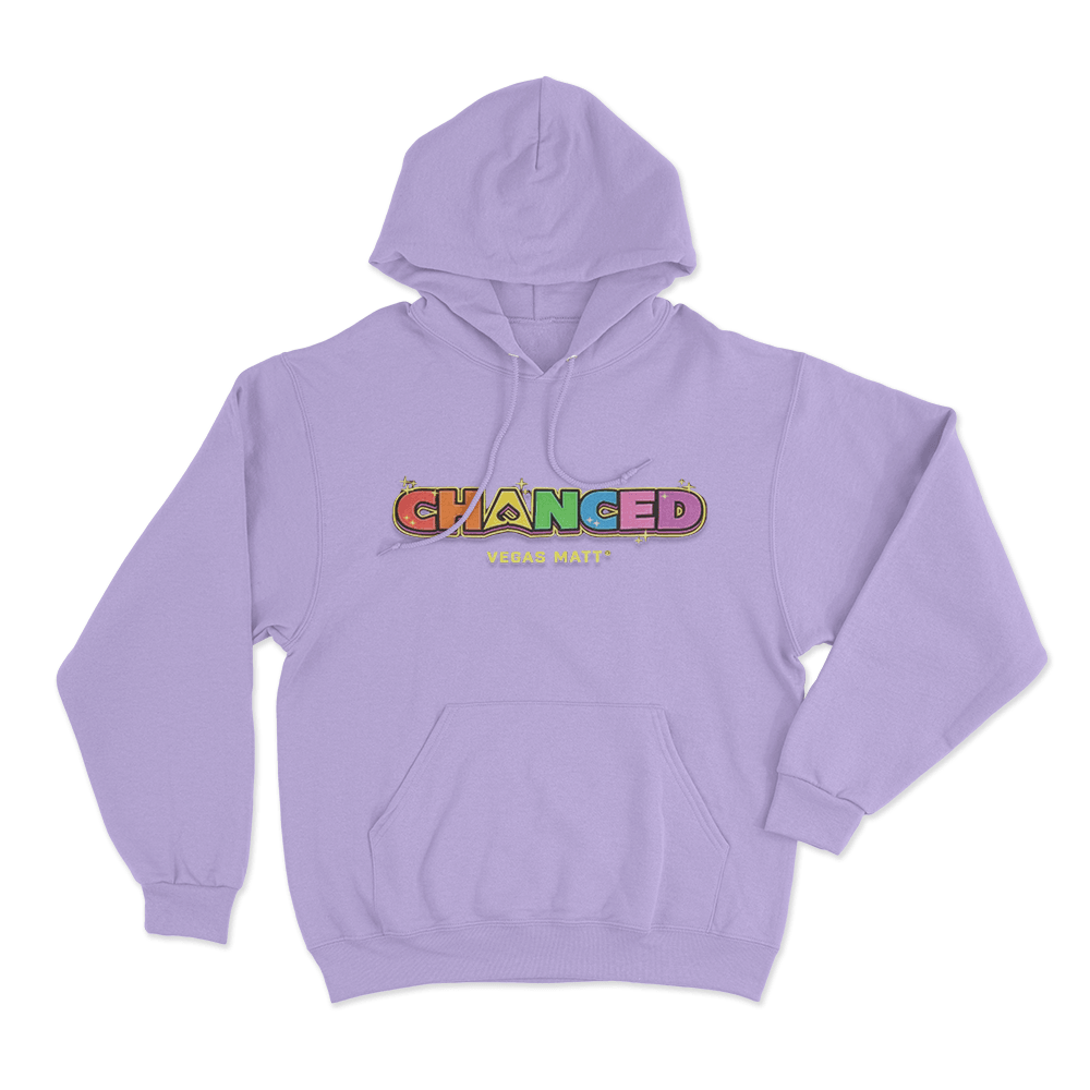 Chanced Rainbow Unisex Hoodie Purple Chanced Rainbow Unisex Hoodie Purple