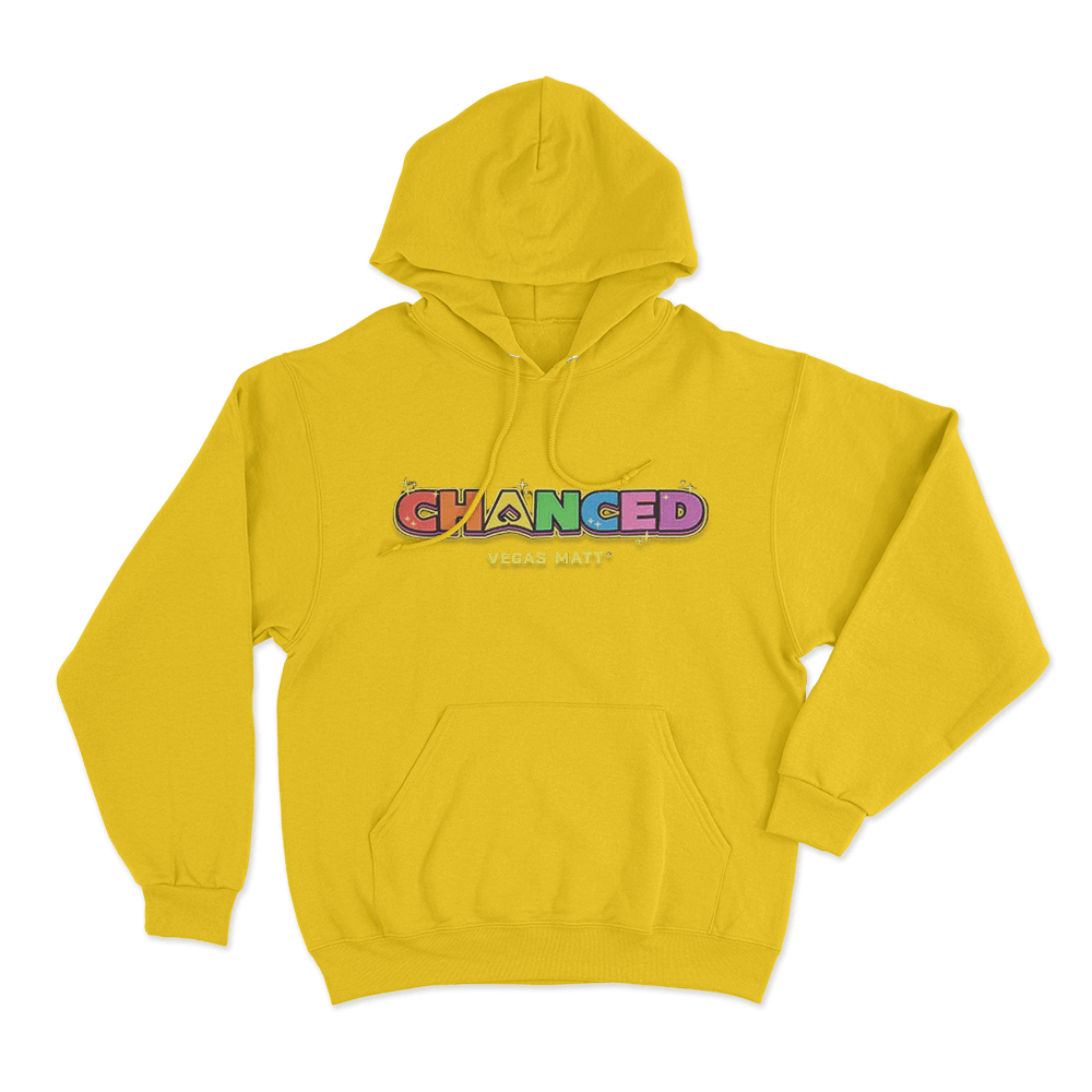 Chanced Rainbow Unisex Hoodie Yellow Chanced Rainbow Unisex Hoodie Yellow