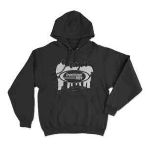 Frontstreet Boys Unisex Hoodie Black