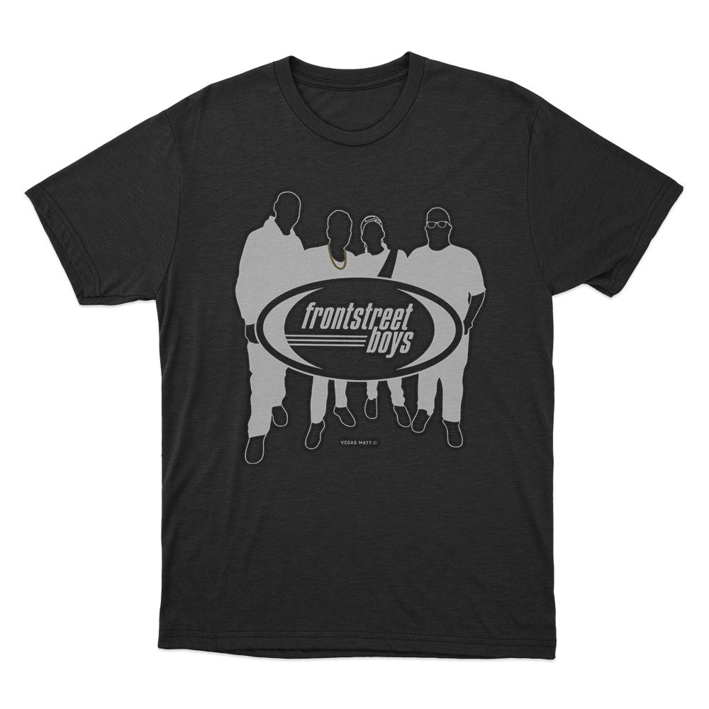 Frontstreet Boys Unisex T Shirt Black Frontstreet Boys Unisex T Shirt Black