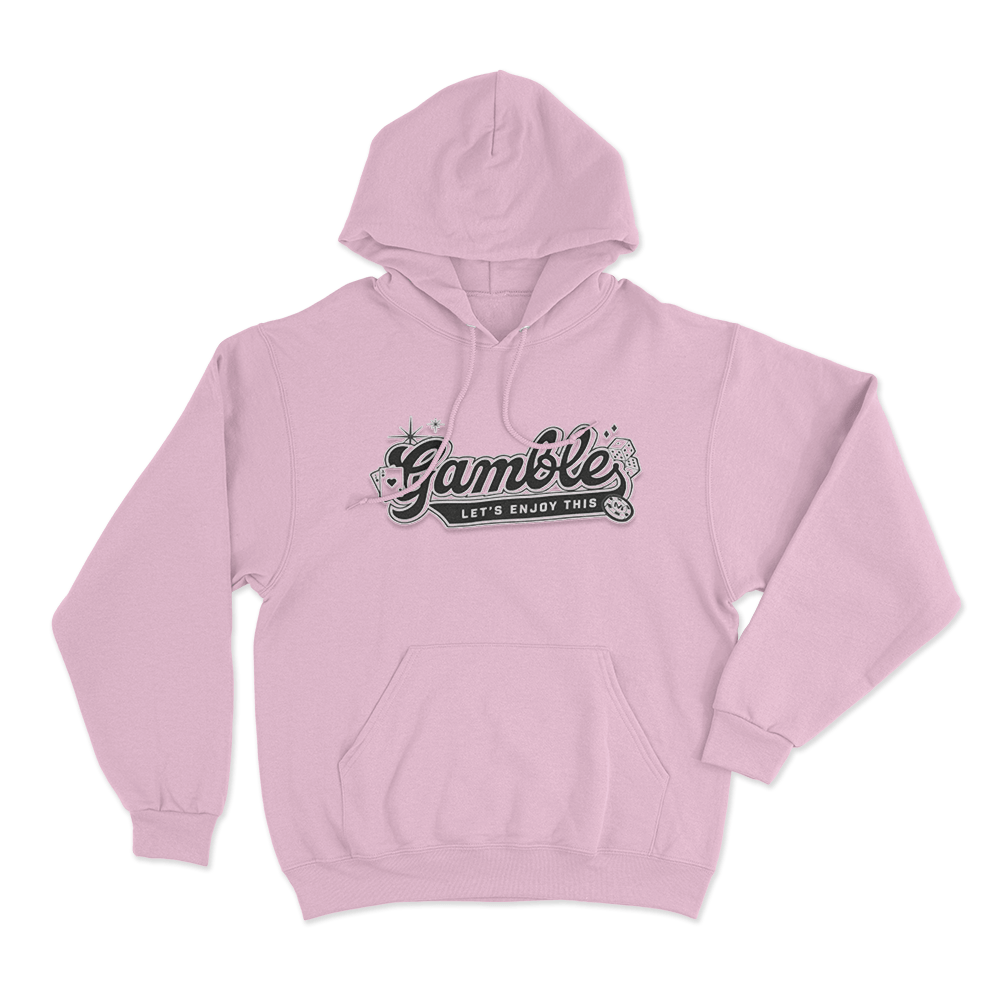 Gamble Unisex Hoodie Pink Gamble Unisex Hoodie Pink