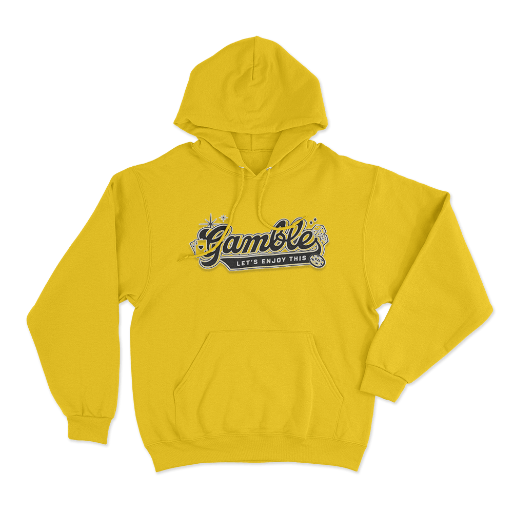 Gamble Unisex Hoodie Yellow Gamble Unisex Hoodie Yellow