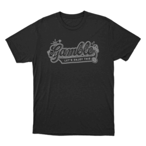 Gamble Unisex T Shirt Black