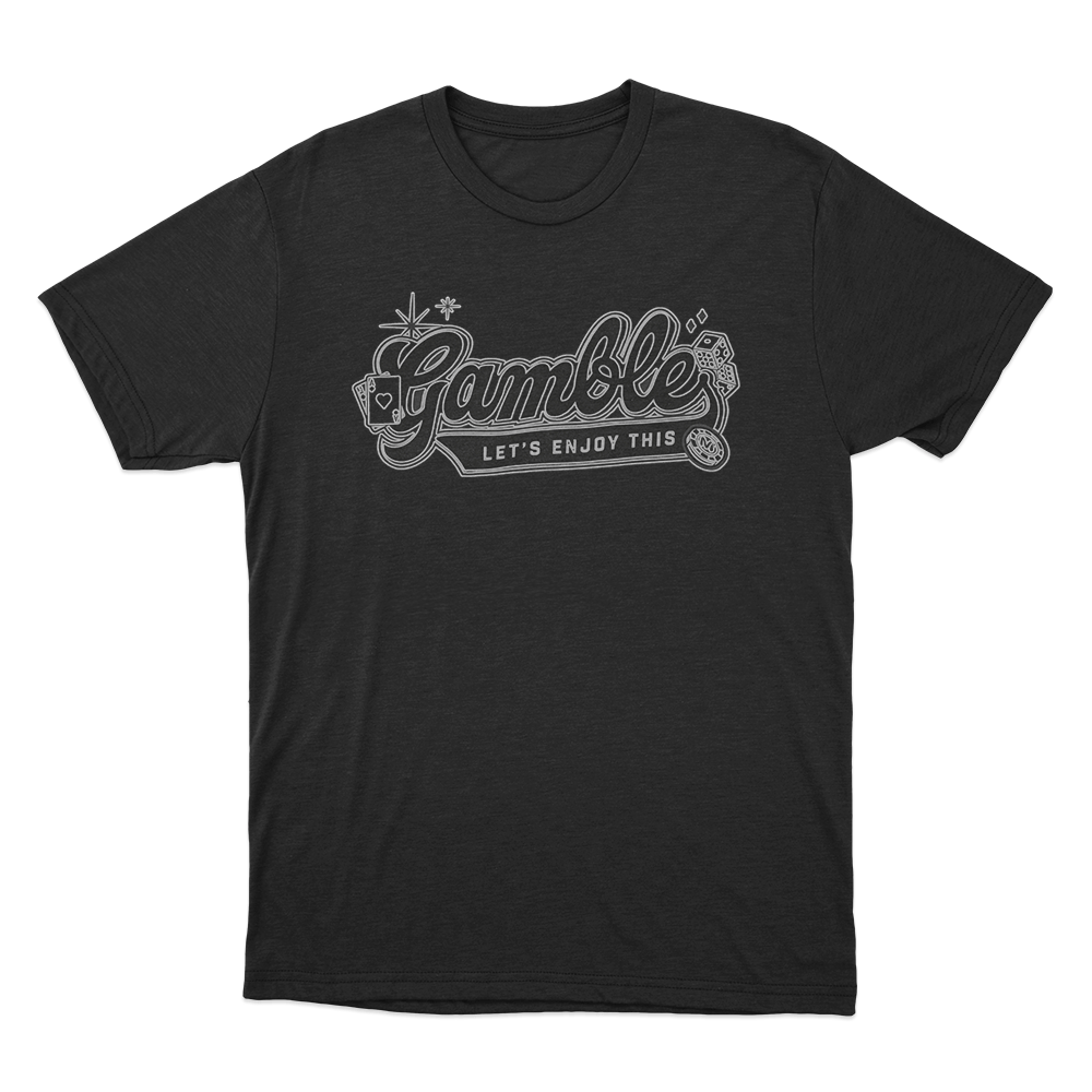 Gamble Unisex T Shirt Black Gamble Unisex T Shirt Black