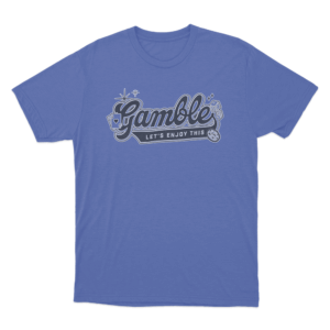 Gamble Unisex T Shirt Blue