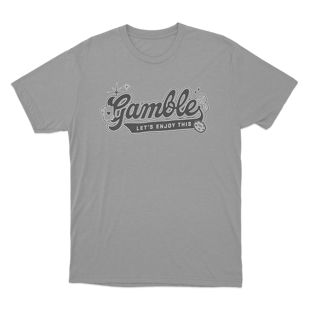 Gamble Unisex T Shirt Grey Gamble Unisex T Shirt Grey