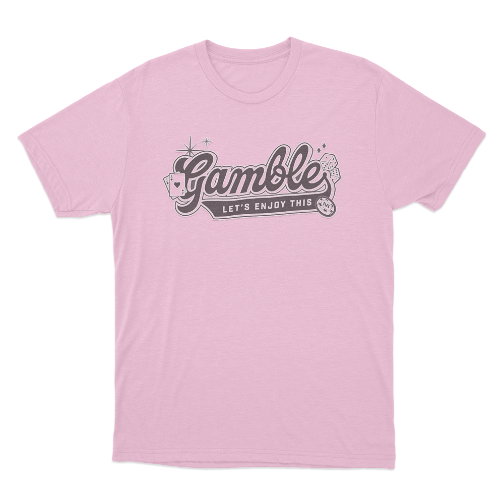 Gamble Unisex T Shirt Pink Gamble Unisex T Shirt Pink