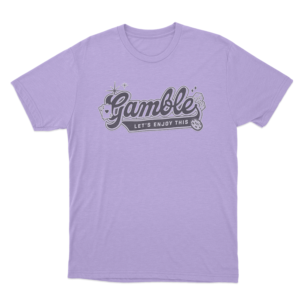Gamble Unisex T Shirt Purple Gamble Unisex T Shirt Purple