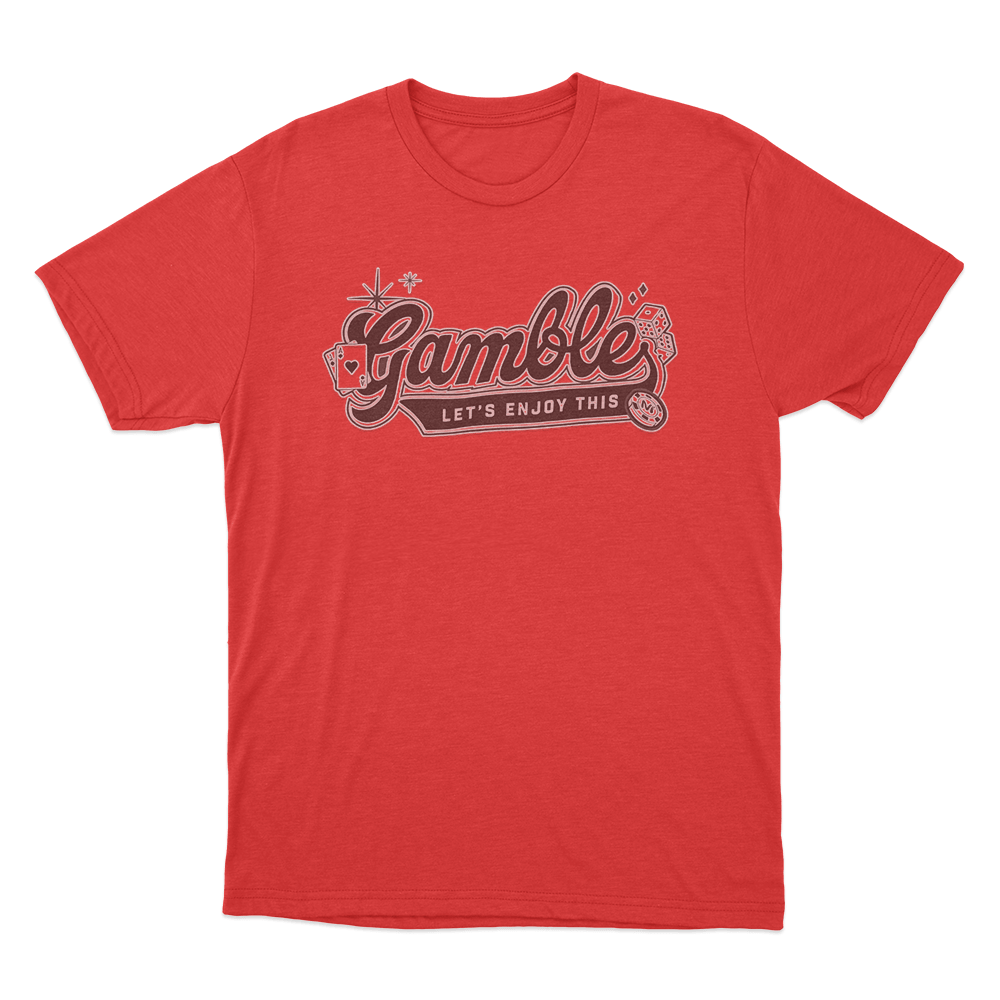 Gamble Unisex T Shirt Red Gamble Unisex T Shirt Red