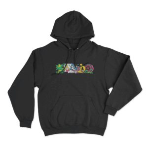 Sando Vegas Unisex Hoodie Black