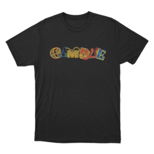 Snazzy Gamble Unisex T Shirt Black