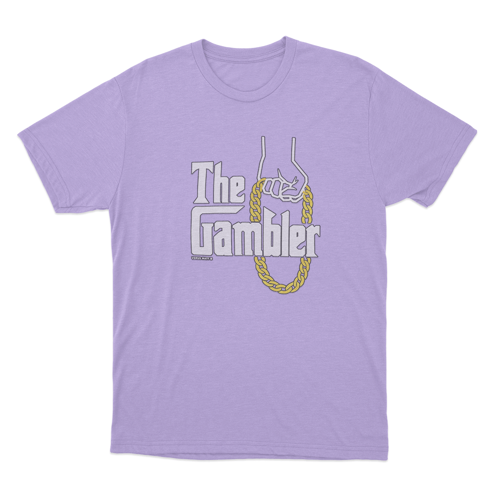 The Gambler Unisex T Shirt Purple The Gambler Unisex T Shirt Purple