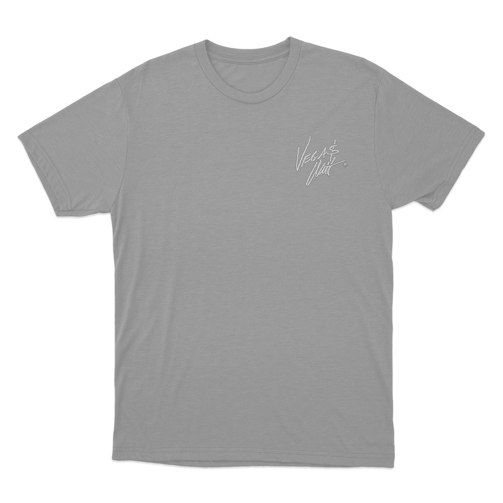 Vegas Matt Signature Unisex T Shirt Grey Vegas Matt Signature Unisex T Shirt Grey