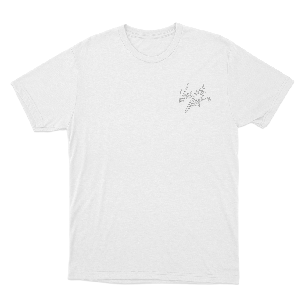 Vegas Matt Signature Unisex T Shirt White Vegas Matt Signature Unisex T Shirt White