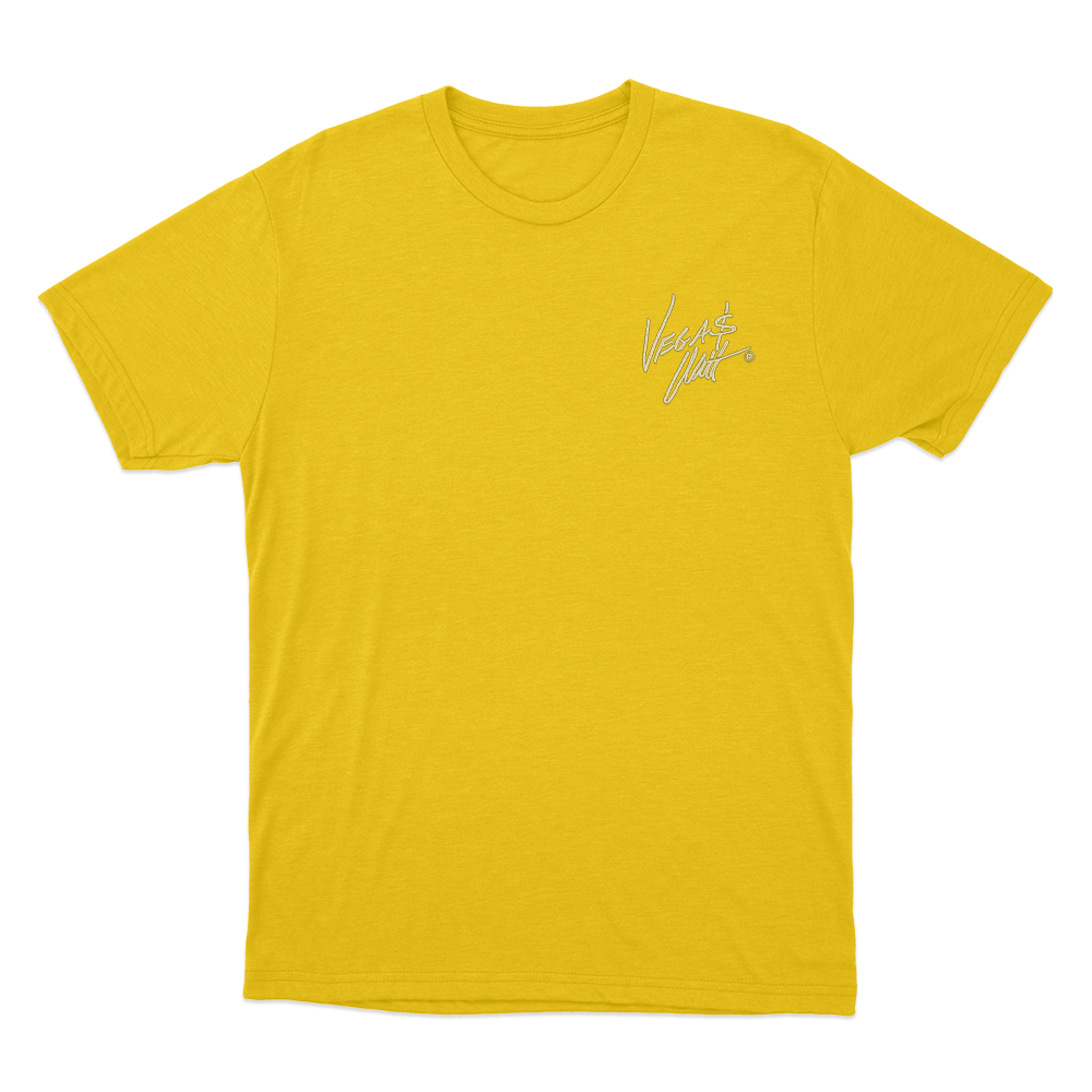Vegas Matt Signature Unisex T Shirt Yellow Vegas Matt Signature Unisex T Shirt Yellow